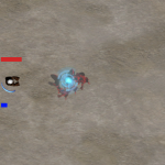 In-Game Screenshot, Magic Missile Spell on the first non-tutorial level