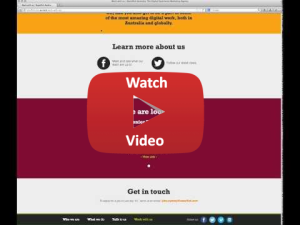 Run-through of the new site functionality, plus the handoff to the external HR provider.